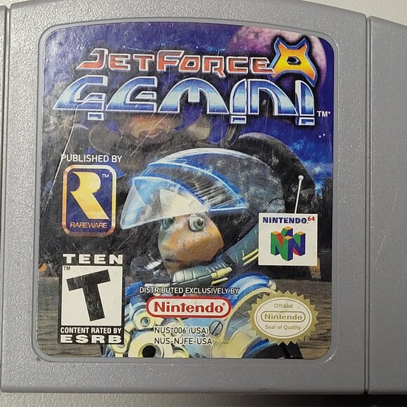 Jet Force Gemini Nintendo 64 N64 box and game - Picture 14 of 16